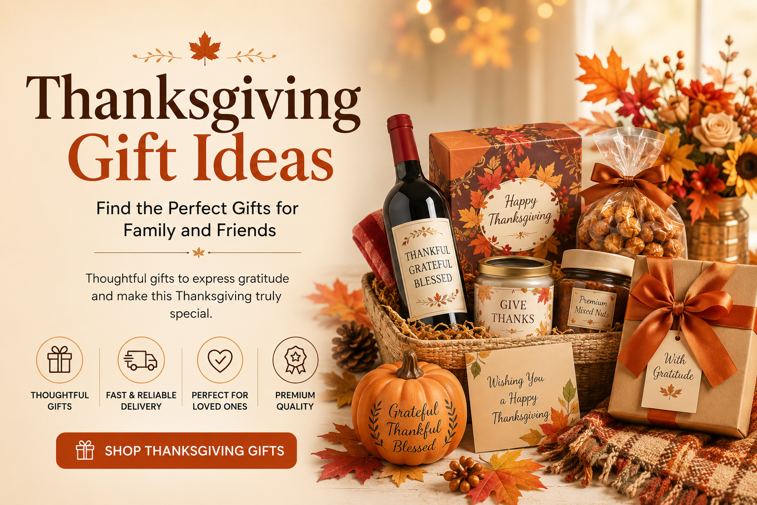 Thanksgiving Gift Ideas | Find the Perfect Gifts for Family and Friends