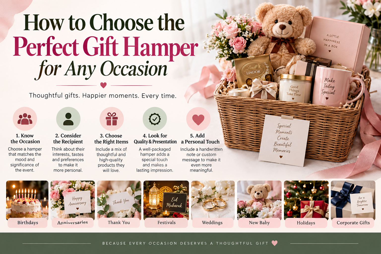 How to Choose the Perfect Gift Hamper for Any Occasion