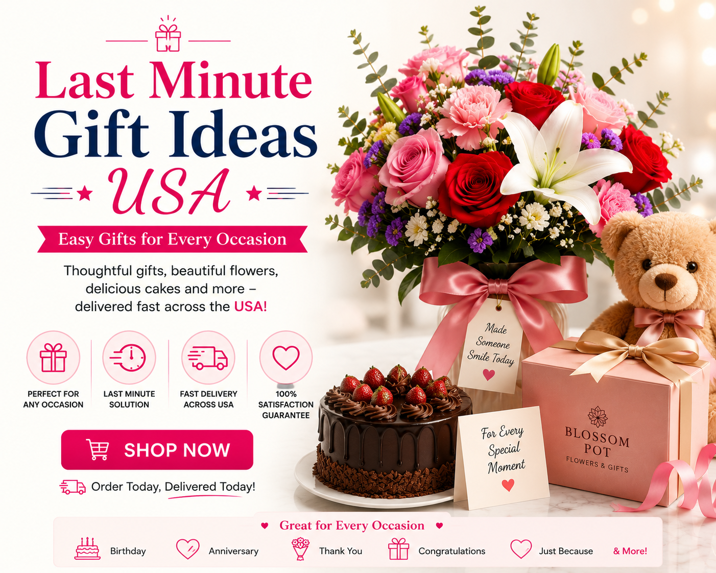 Last Minute Gift Ideas USA – Easy Gifts for Every Occasion